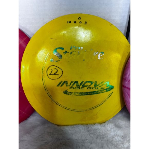 Disc Golf Dynamic Judge, Innova Pro distance driver, PDGA, and double ring stamp - Picture 5 of 9